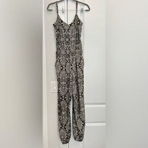 Show Me Your MUMU olive green boho Jumpsuit dress romper Anthropologie S Small